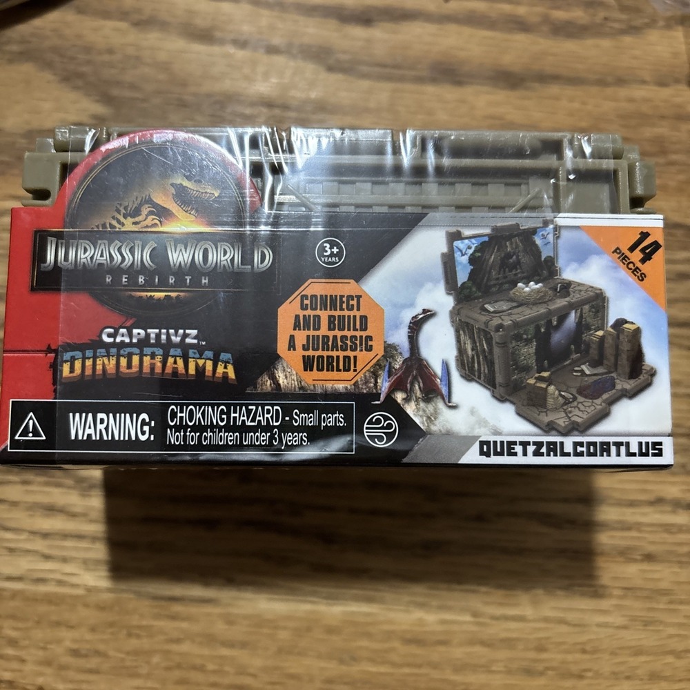 Jurassic World Rebirth Captivz Dinorama Quetzalcoatlus Playset - Factory Sealed!